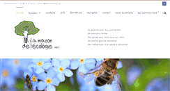 Desktop Screenshot of maisonecologie.be